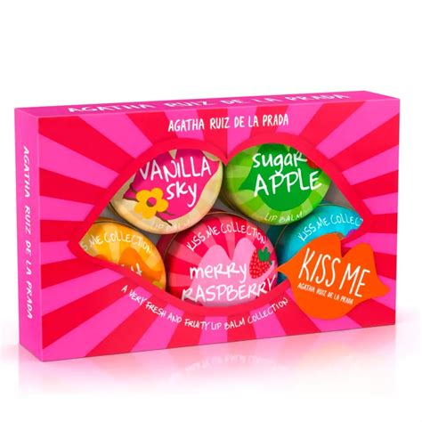 Agatha Ruiz de la Prada Set Kiss Me Collection 5 Lip .